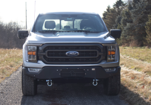 Ford F150 Bumper - Front - Fishbone Offroad - Pelican FB22366 - Black - `21-`27